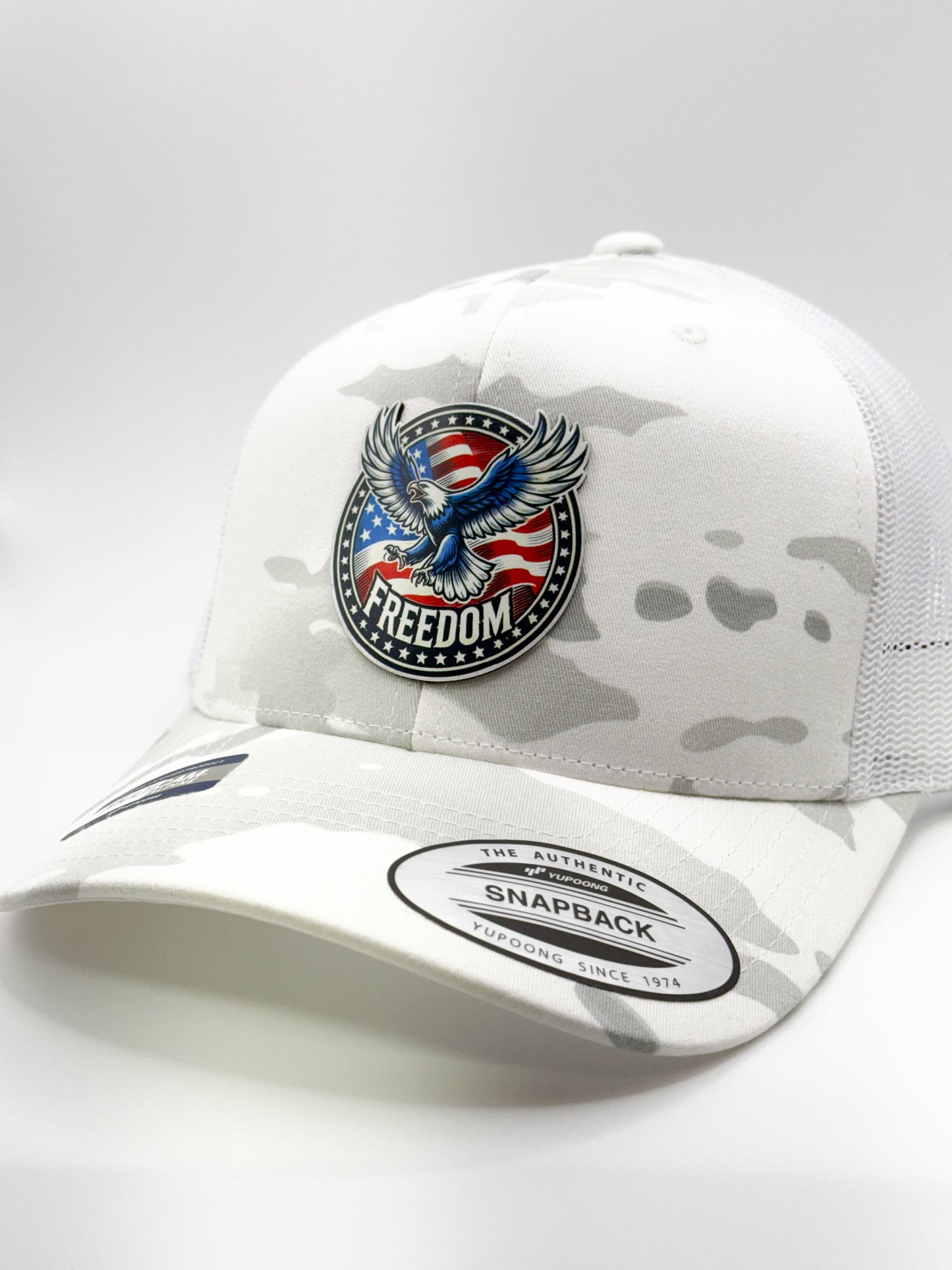Freedom Eagle Circle Patch Hat