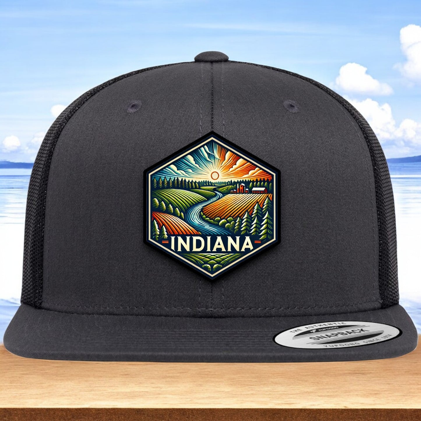 Indiana Hexagon - State Hat Collection