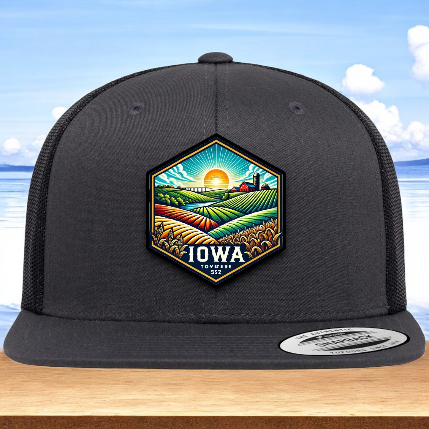 Iowa Hexagon - State Hat Collection