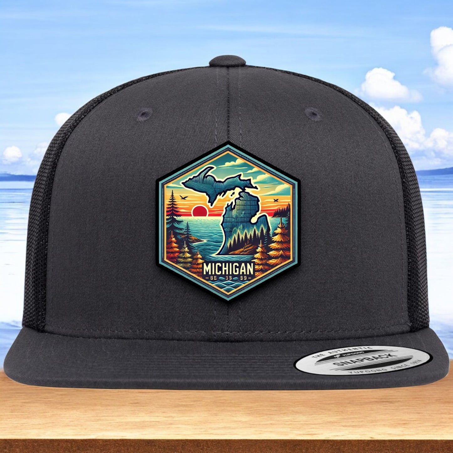 Michigan Hexagon - State Hat Collection