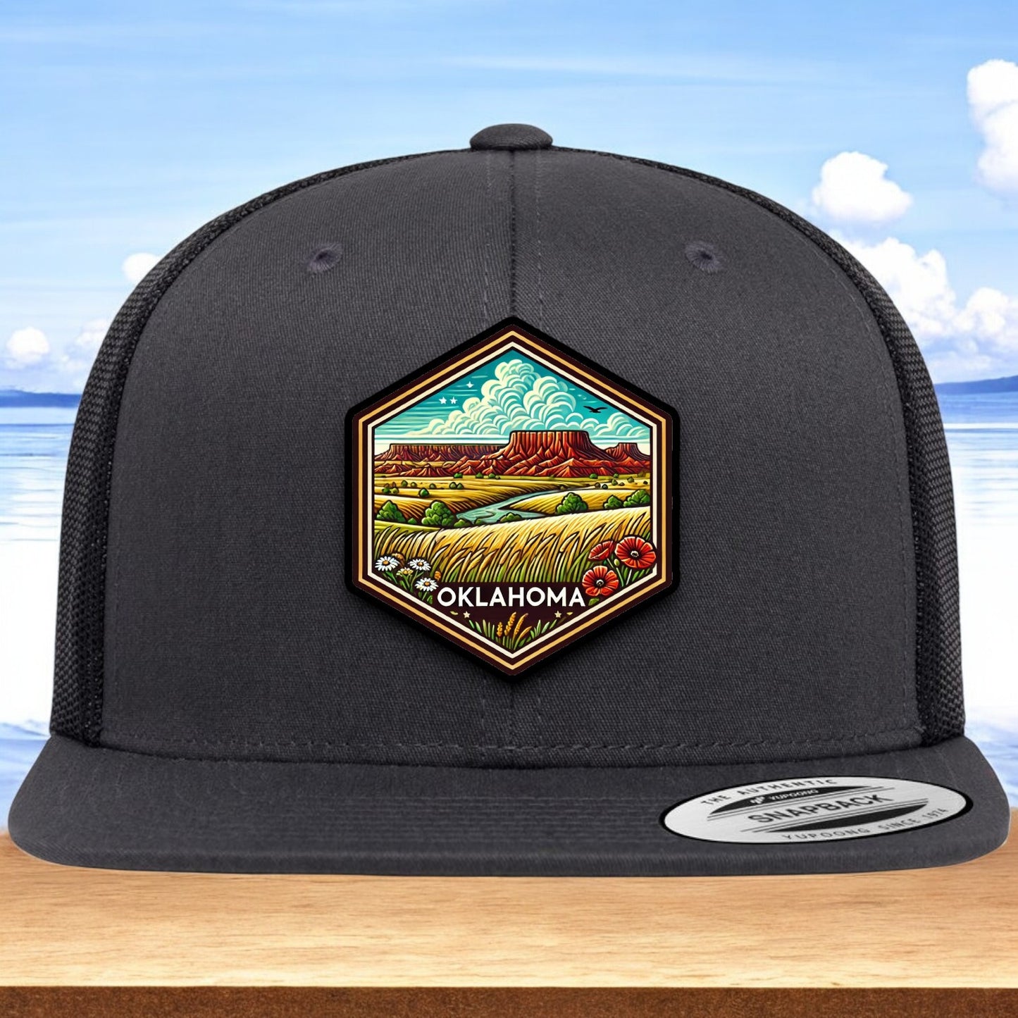 Oklahoma Hexagon - State Hat Collection