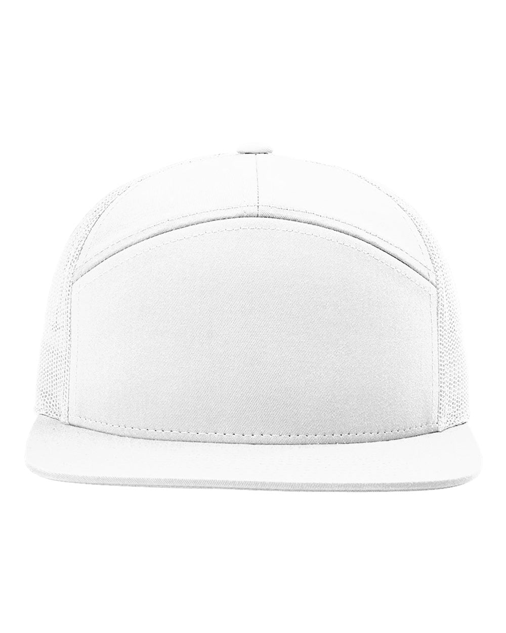 Custom 168-LP Richardson Seven-Panel Trucker Cap with Leatherette Patch
