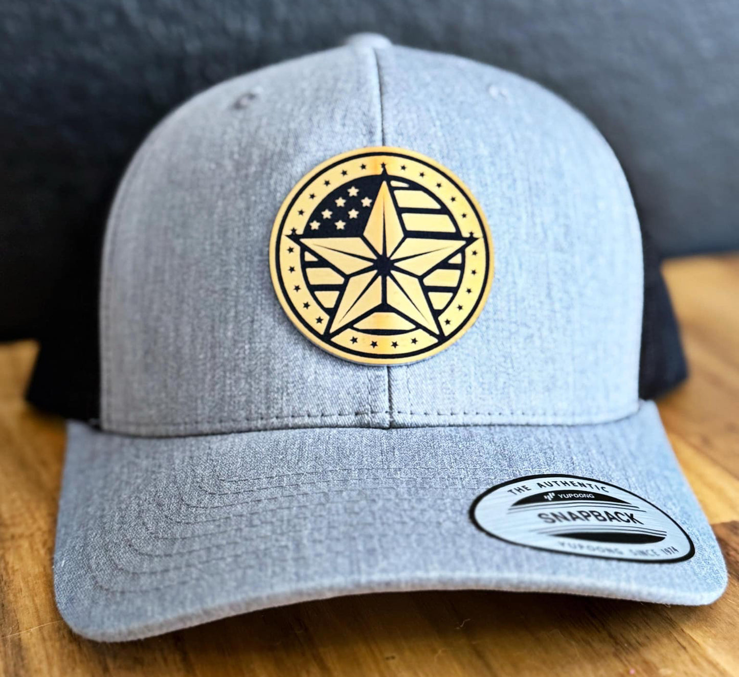 Gold Star Valor Foundation Hat - Gold/Black/White Acrylic