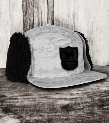 10th Group Trojan Horse - Alpine Camo Trapper Hat - CHOP Kustomz