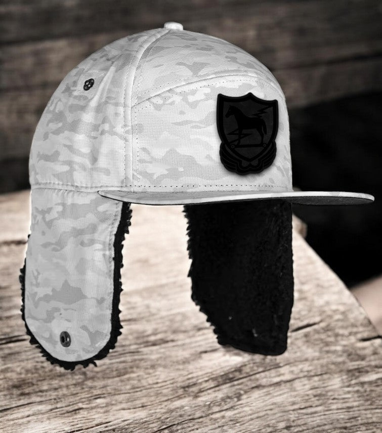 10th Group Trojan Horse - Alpine Camo Trapper Hat - CHOP Kustomz