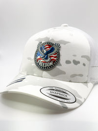 Freedom Eagle Circle Patch Hat
